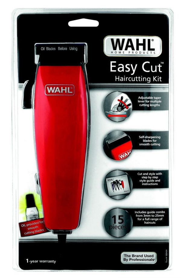 Wahl Easy Cut 15 Piece Complete Hair Clipper Kit
